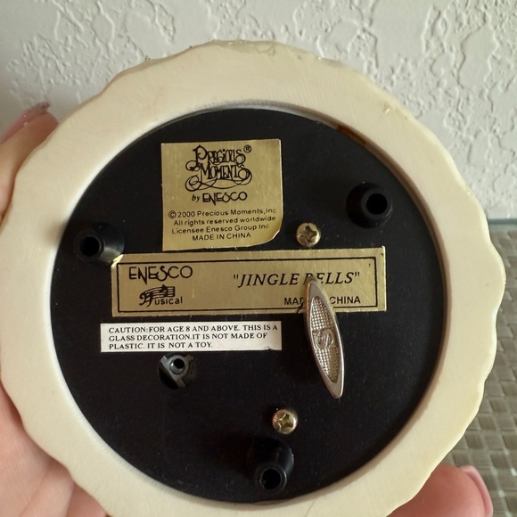 PRECIOUS MOMENTS “Jingle Bells” Musical Snow Globe - Picture 3 of 3